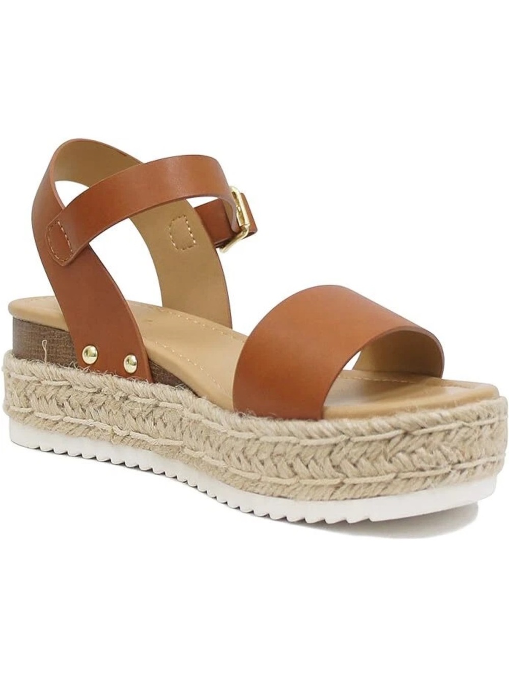 Soda clip espadrille open toe sandals size 10